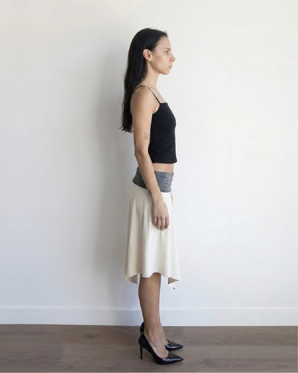 The Cascade Midi Skirt
